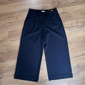 Women’s Calvin Klein Black Wide Leg Ankle Dress Pants size 6